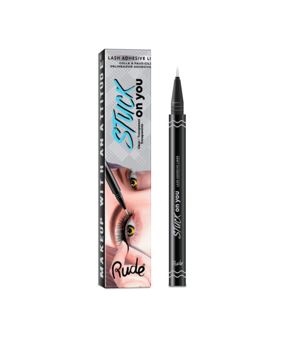 RUDE Stuck On You Lash Adhesive Liner – Clear