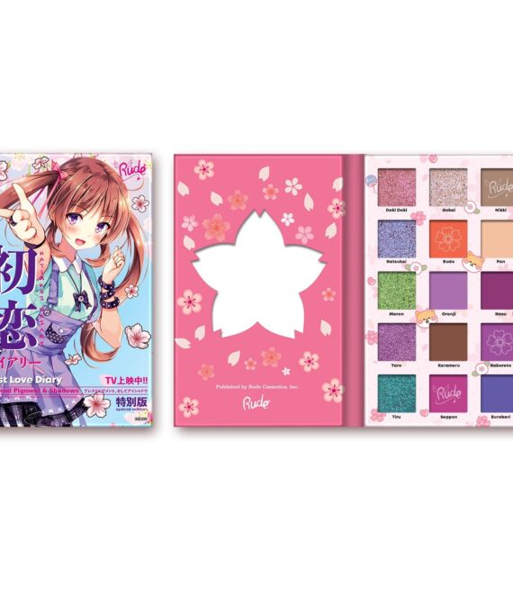 RUDE Manga Collection Pressed Pigments & Shadows – First Love Diary