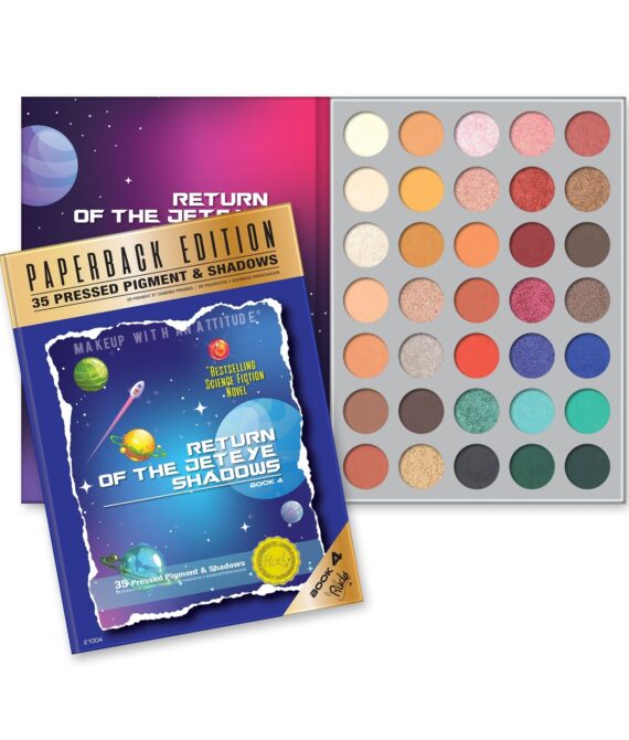 RUDE Return of the Jet Eyeshadows Palette – Paperback Edition