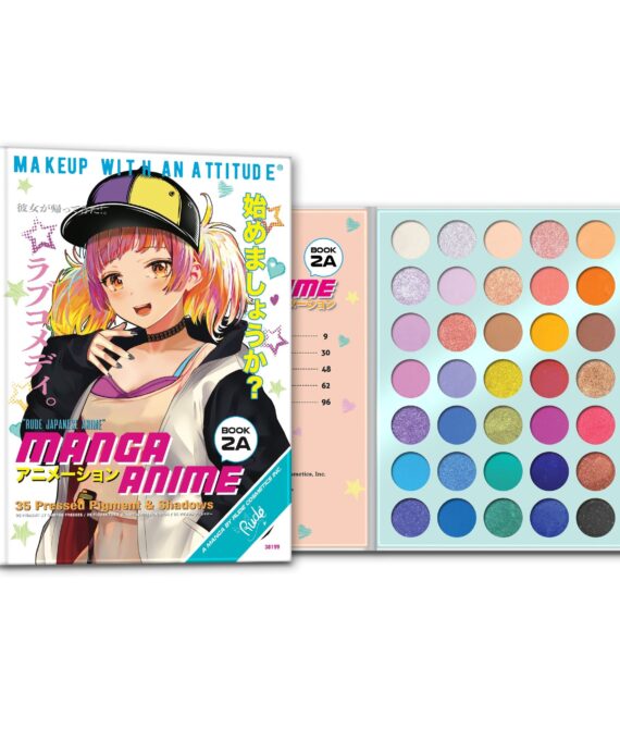 RUDE Manga Anime 35 Pressed Pigment & Shadows Book 2A