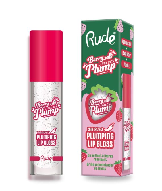 RUDE Berry Juicy Plumping Lip Gloss