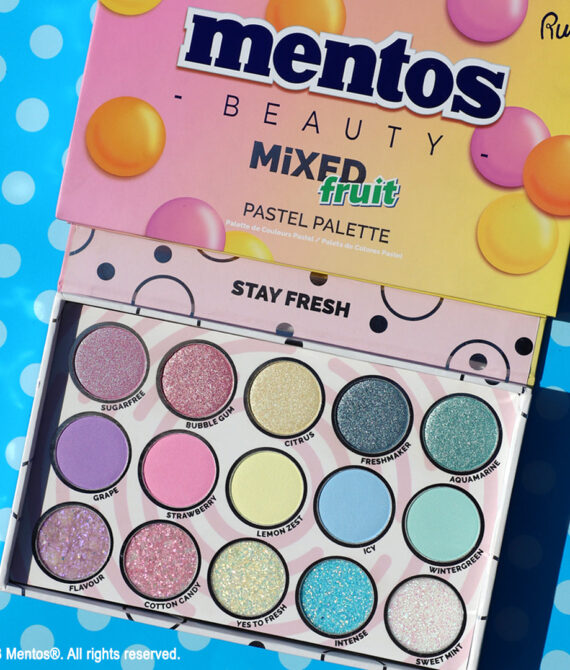 RUDE Mentos Mixed Fruit Pastel Palette