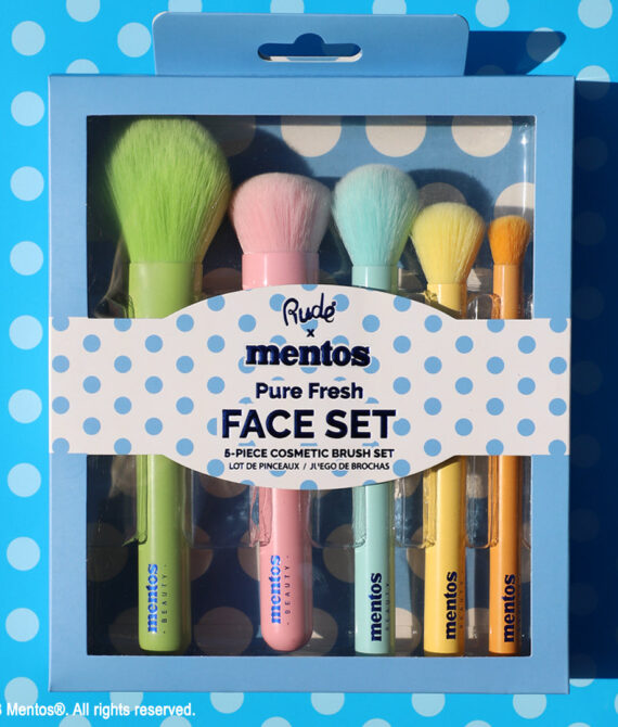 RUDE Mentos Face Brush Set