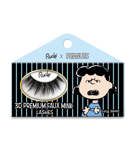 RUDE Peanuts 3D Premium Faux Mink Lashes