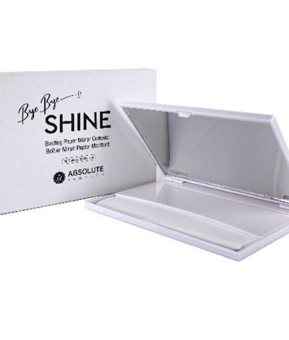 ABSOLUTE Bye Bye Shine Blotting Paper Mirror Compact