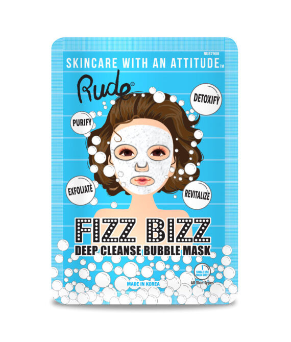 RUDE Fizz Bizz Deep Cleanse Bubble Mask