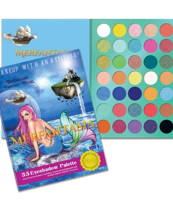 RUDE Merfantasia 35 Eyeshadow Palette – Book 8