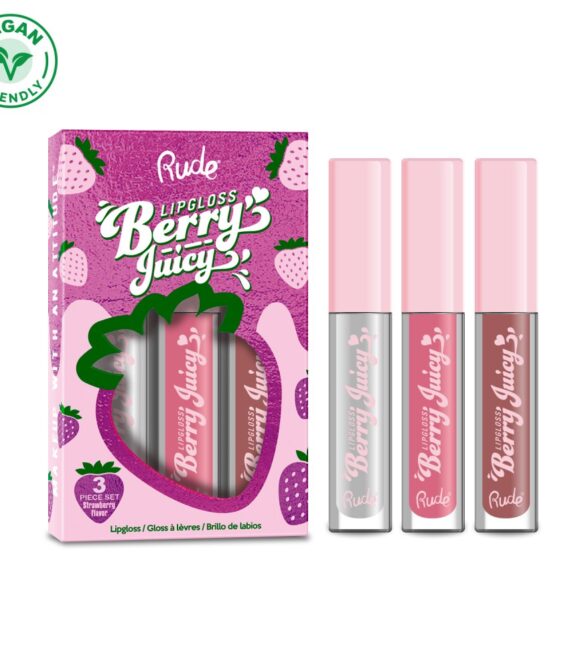 RUDE Berry Juicy Lip Gloss Set – Lip Gloss