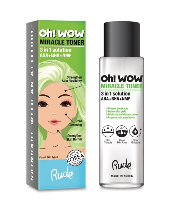 RUDE Oh Wow! Miracle Toner