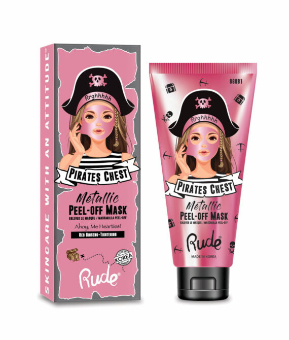 RUDE Pirate’s Chest Metallic Peel-off Mask