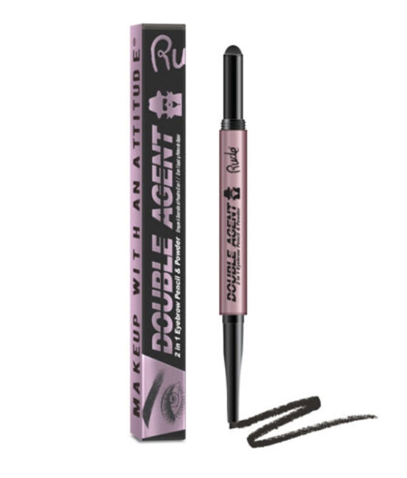 RUDE Double Agent 2 in 1 Eyebrow Pencil & Powder