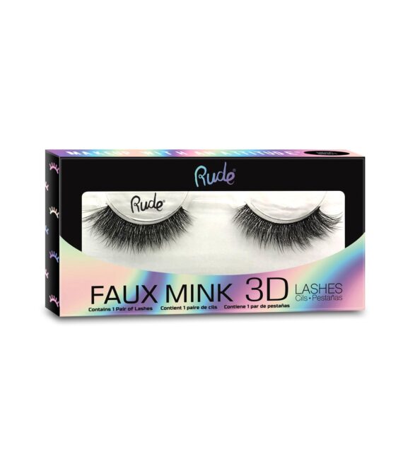 RUDE Lush – Faux Mink 3D Lashes – Je Ne Se Quoi