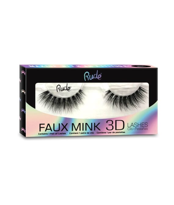 RUDE Lush – Faux Mink 3D Lashes – Metamorphic