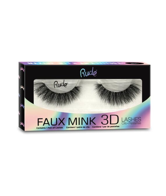 RUDE Lush – Faux Mink 3D Lashes – Narcissist