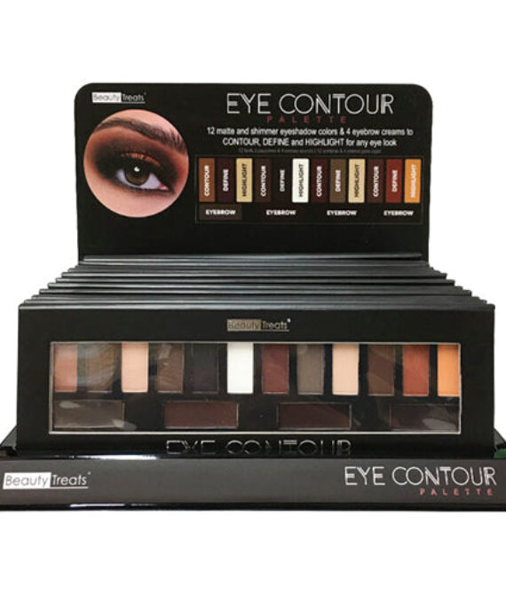 BEAUTY TREATS Eye Contour Palette Display Set 12 Pieces