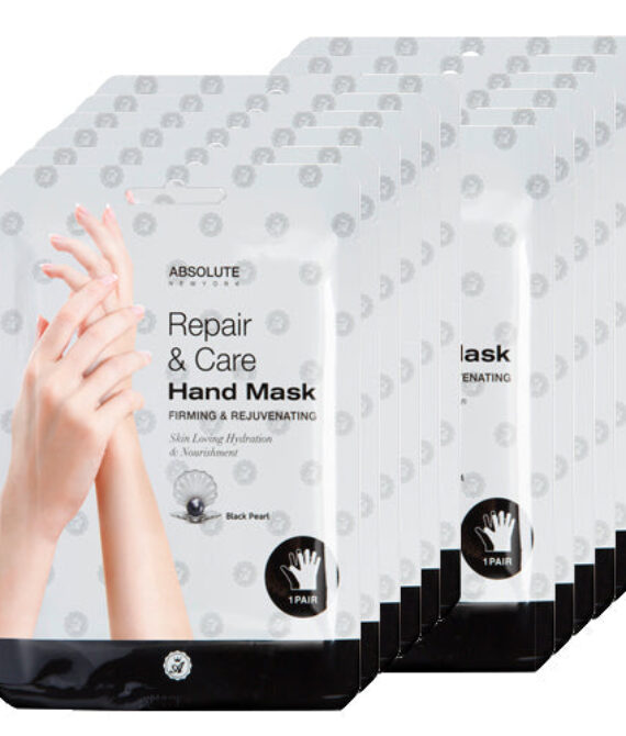 Absolute Repair & Care Hand Mask – Black Pearl – Pack of 12 Pairs