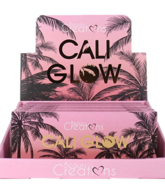 BEAUTY CREATIONS Cali Glow Display Set, 6 pcs