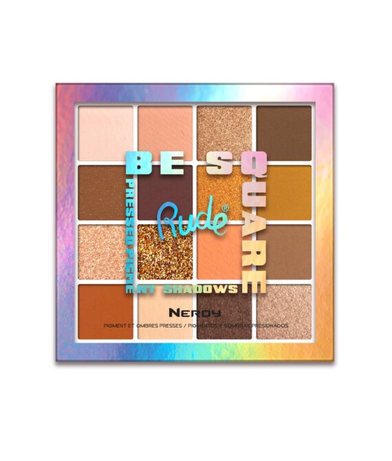 RUDE Be Square Pressed Pigments & Shadows – Nerdy