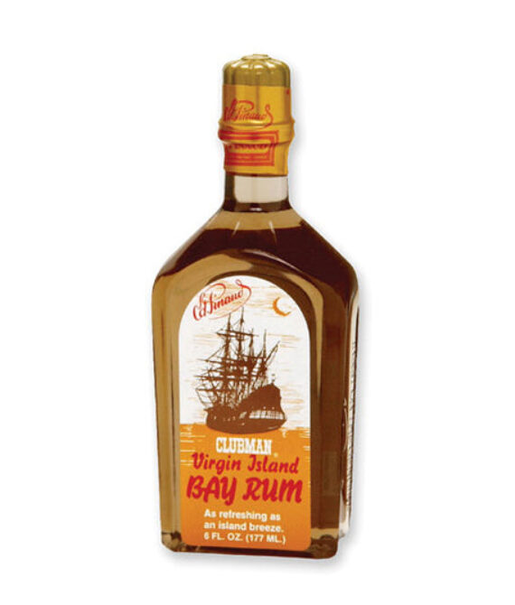 CLUBMAN Virgin Island Bay Rum, 12 oz