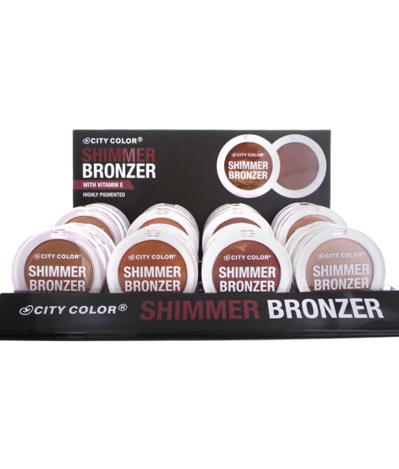 CITY COLOR Shimmer Bronzer Display Set, 24 Pieces