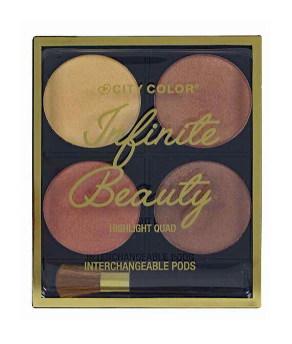 CITY COLOR Infinite Beauty Highlight Quads