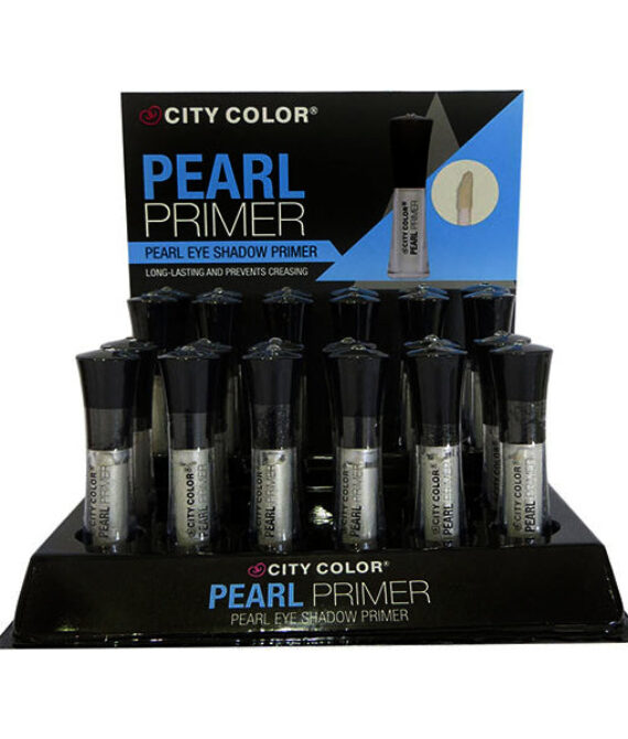 CITY COLOR Pearl Eyeshadow Primer Display Set, 24 Pieces