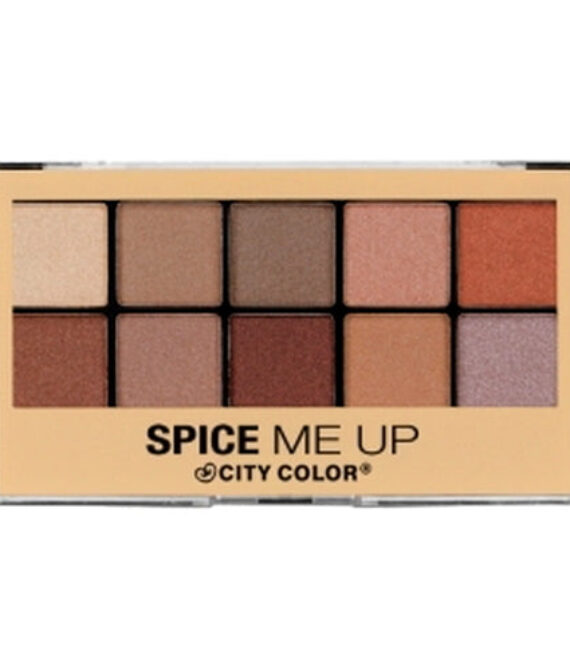 CITY COLOR Spice Me Up Palette – 10 Shades