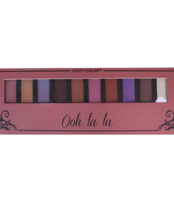 CITY COLOR Ohh La La Eyeshadow Palette – 10 Shades