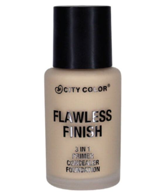 CITY COLOR Flawless Finish 3 In 1 Primer, Concealer Foundation