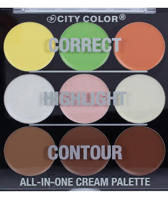 CITY COLOR All-In-One Cream Palette