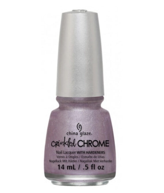 CHINA GLAZE Nail Lacquer – Crinkled Chrome – Crush, Crush, Baby