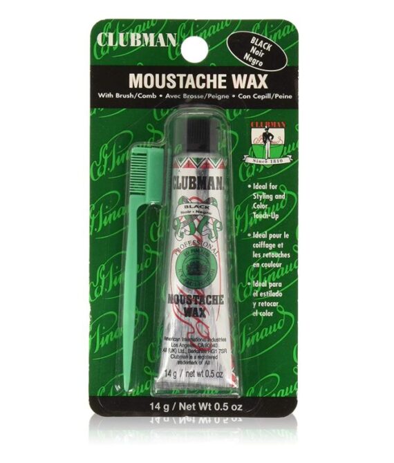 CLUBMAN Moustache Wax – Black