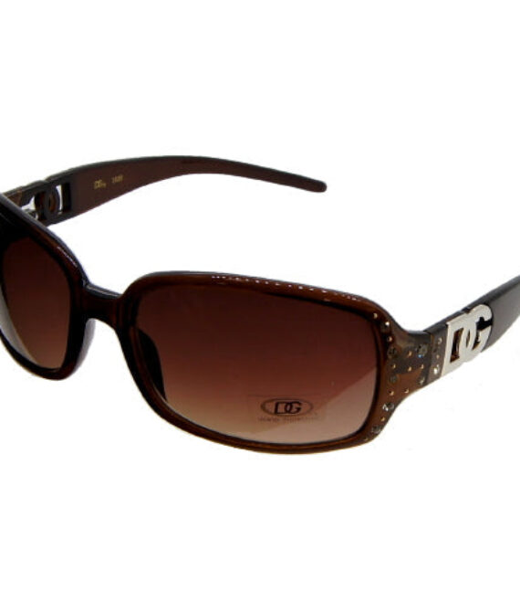 DG Sunglasses Women Rhinestone DG8RS1620 – Brown