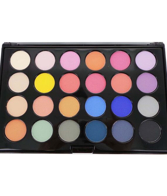 CITY COLOR Matte & Shimmer 24 Shade Shadow Palette – Carnival