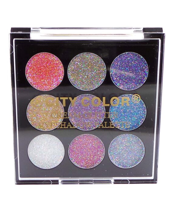 CITY COLOR Cream Glitter Eyeshadow Palette