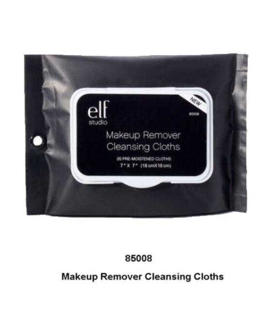 e.l.f. Studio Makeup Remover Cleansing Cloths – EF85008 (NOF)