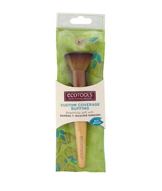 EcoTools Custom Coverage Buffing Brush – Bamboo & Recycled Materials