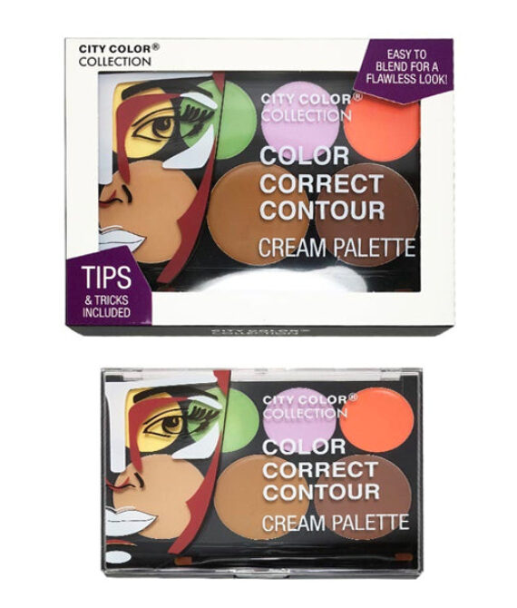 CITY COLOR Color Correct Contour Cream Palette