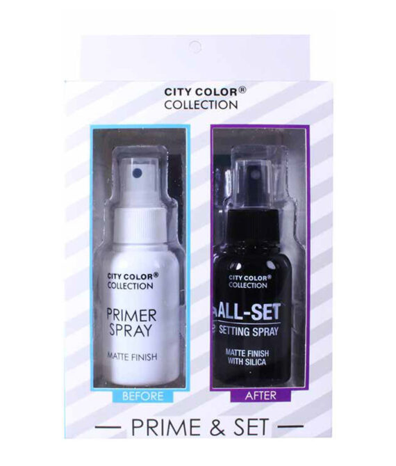 CITY COLOR Collection Primer & Matte Setting Spray Set