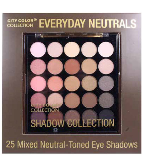 CITY COLOR Collection Everyday Neutrals Eye Shadow Palette