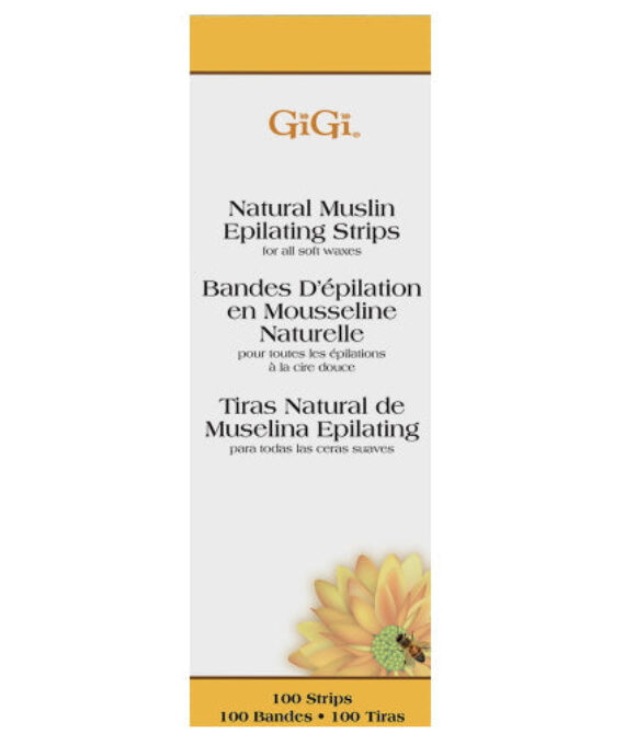 GIGI Natural Muslin Epilating Strips (Small) – GG0600