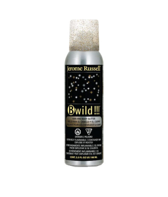 JEROME RUSSELL BWild Glitter Spray – Gold & Silver