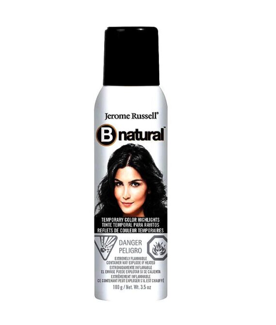 JEROME RUSSELL B Natural Temporary Color Highlights – True Black