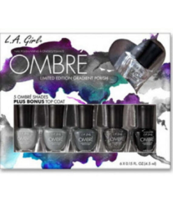 L.A. GIRL Ombre Limited Edition Gradient Polish Set – Midnite