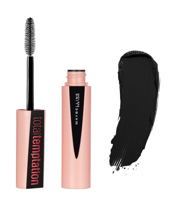 MAYBELLINE Total Temptation Washable Mascara – Blackest Black