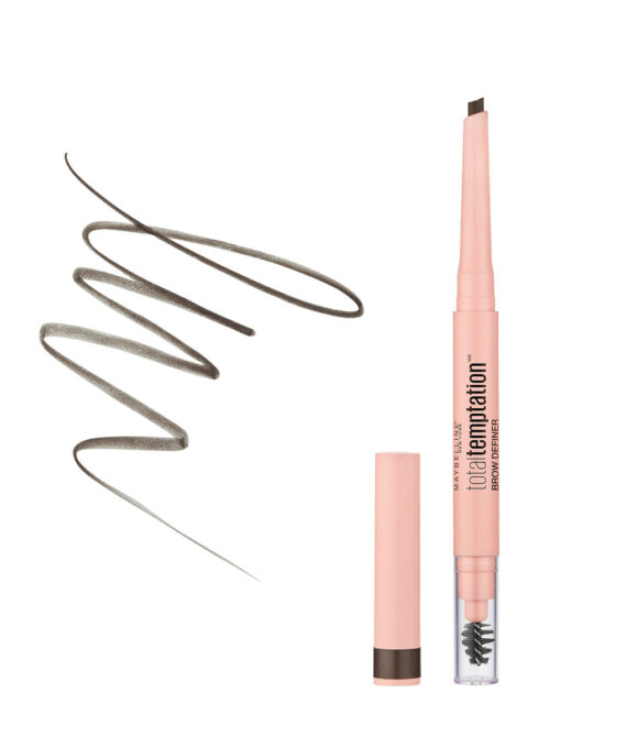 MAYBELLINE Total Temptation Eyebrow Definer Pencil – Deep Brown