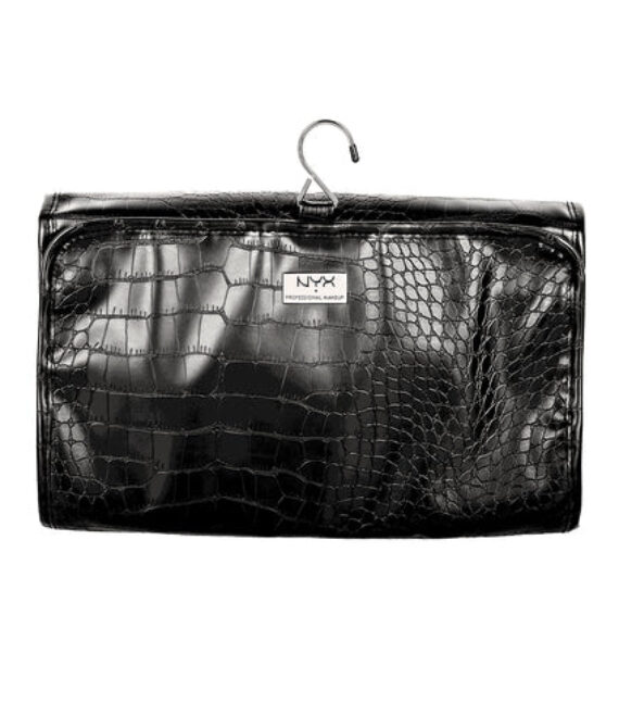 NYX Black Croc Travel Bag