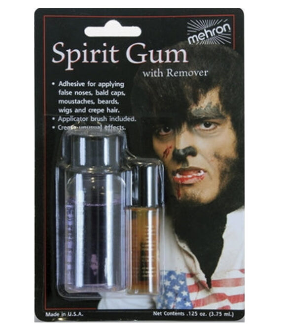 mehron Spirit Gum with Spirit Gum Remover – Liquid