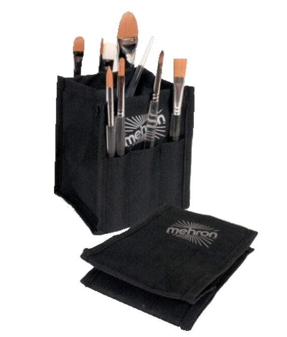 mehron Brush/Water Holder – Black