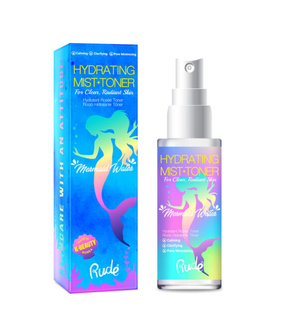 RUDE Mermaid Water Hydrating Mist Toner